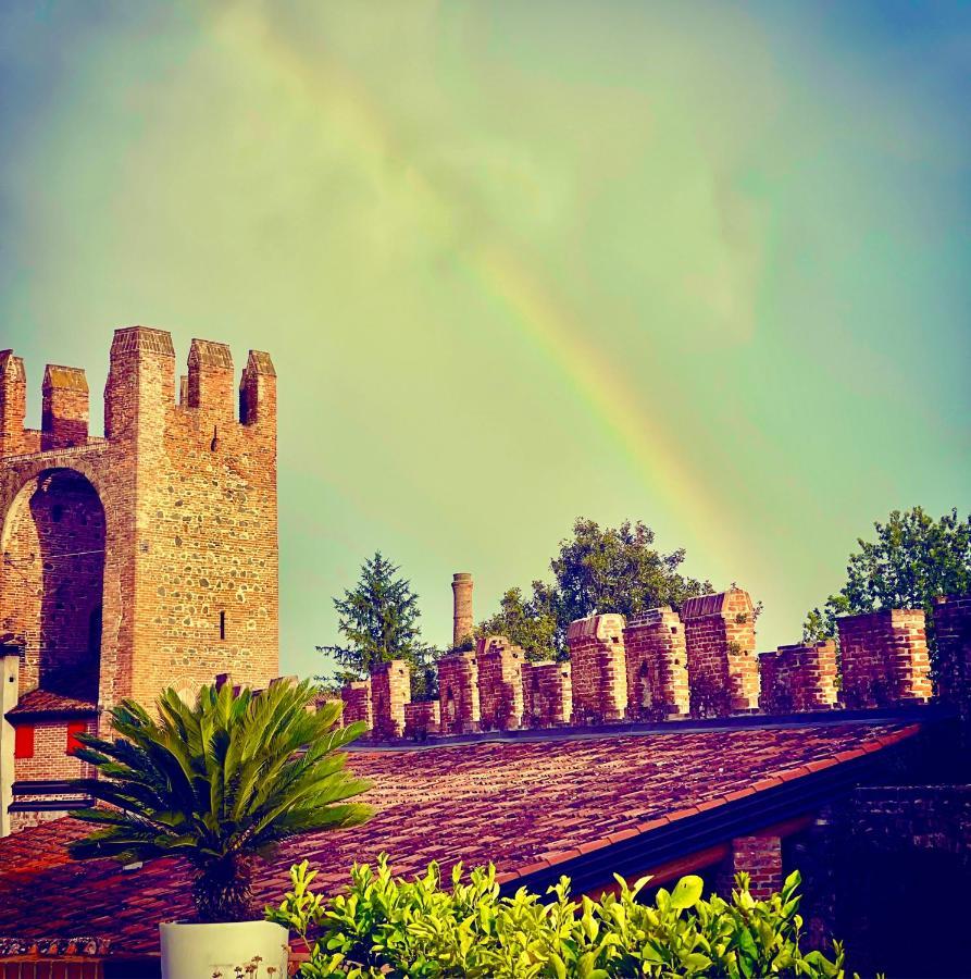 Ca' Del Sole - Attico Panoramico In Centro Storico Apartman Montagnana Kültér fotó
