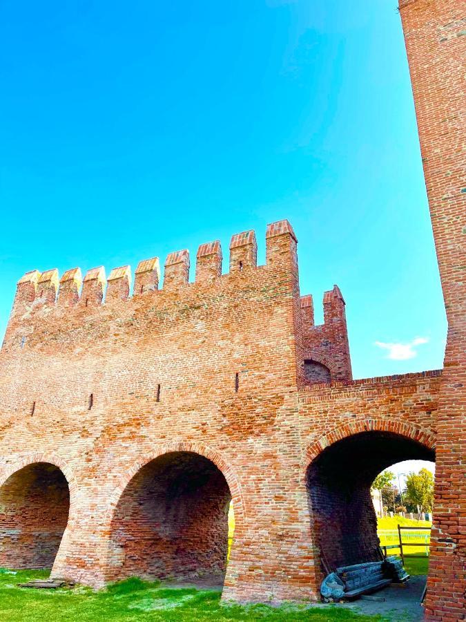 Ca' Del Sole - Attico Panoramico In Centro Storico Apartman Montagnana Kültér fotó