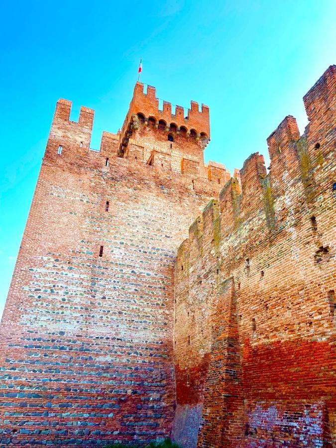 Ca' Del Sole - Attico Panoramico In Centro Storico Apartman Montagnana Kültér fotó